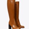 Twisted Knee-High Boot