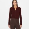 V-Neck Wool Cardigan