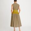 Veronica Plaid Colorblock Skirt