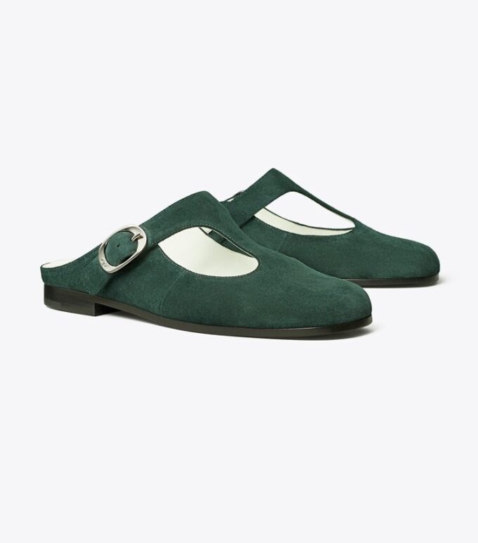 Violet T-Strap Mule