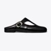 Violet T-Strap Mule