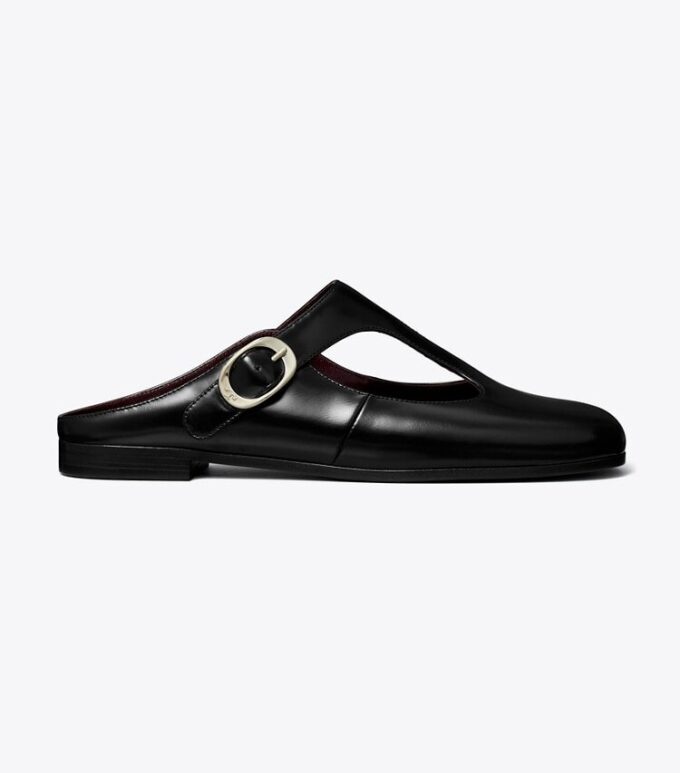 Violet T-Strap Mule