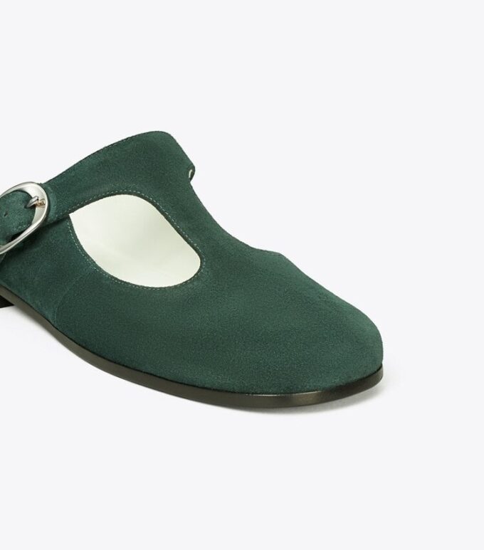 Violet T-Strap Mule