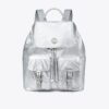 Virginia Metallic Flap Backpack