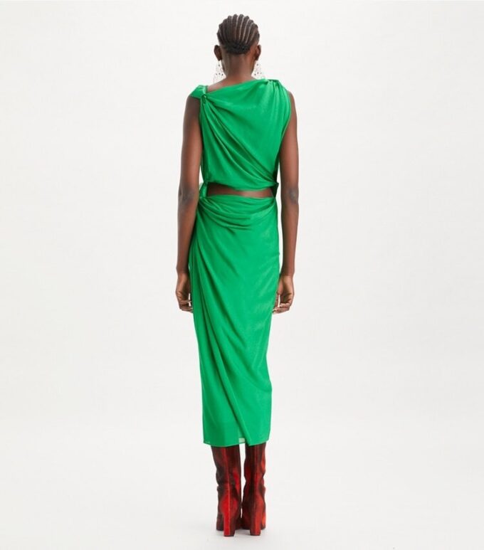 Viscose Knot Dress