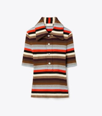 Viscose Ribbed Polo