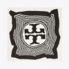 Warped Logo Silk Square