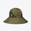 Wide-Brim Nylon Bucket Hat