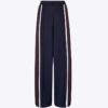 Wide-Leg Jersey Track Pant