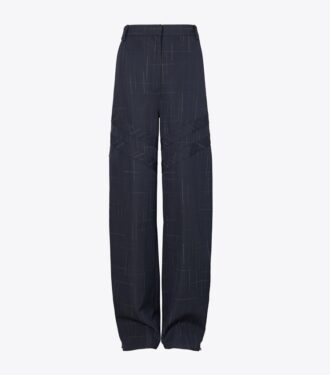 Wide-Leg Wool Pant