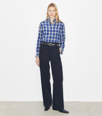 Wide-Leg Wool Pant