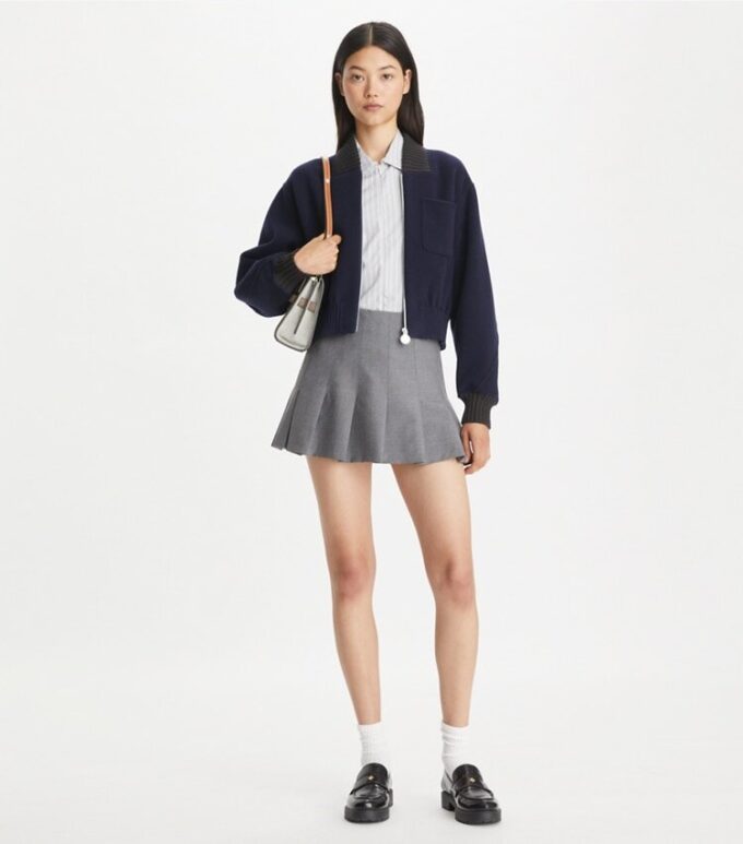 Wool Bomber Jacket