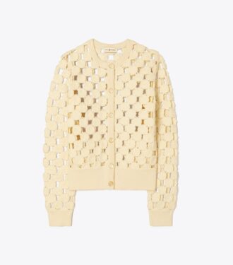 Wool Guipure Cardigan