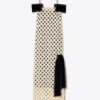 Wool Guipure Embellished Dress