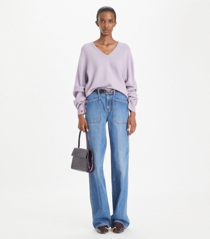 Wool V-Neck Sweater