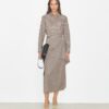 Wool Wrap Skirt