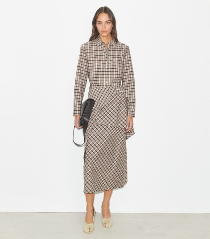 Wool Wrap Skirt