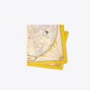 World Map Wool Square Scarf