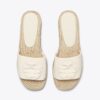 Woven Double T Espadrille Slide