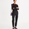 Zip Front Long-Sleeve Jersey Top